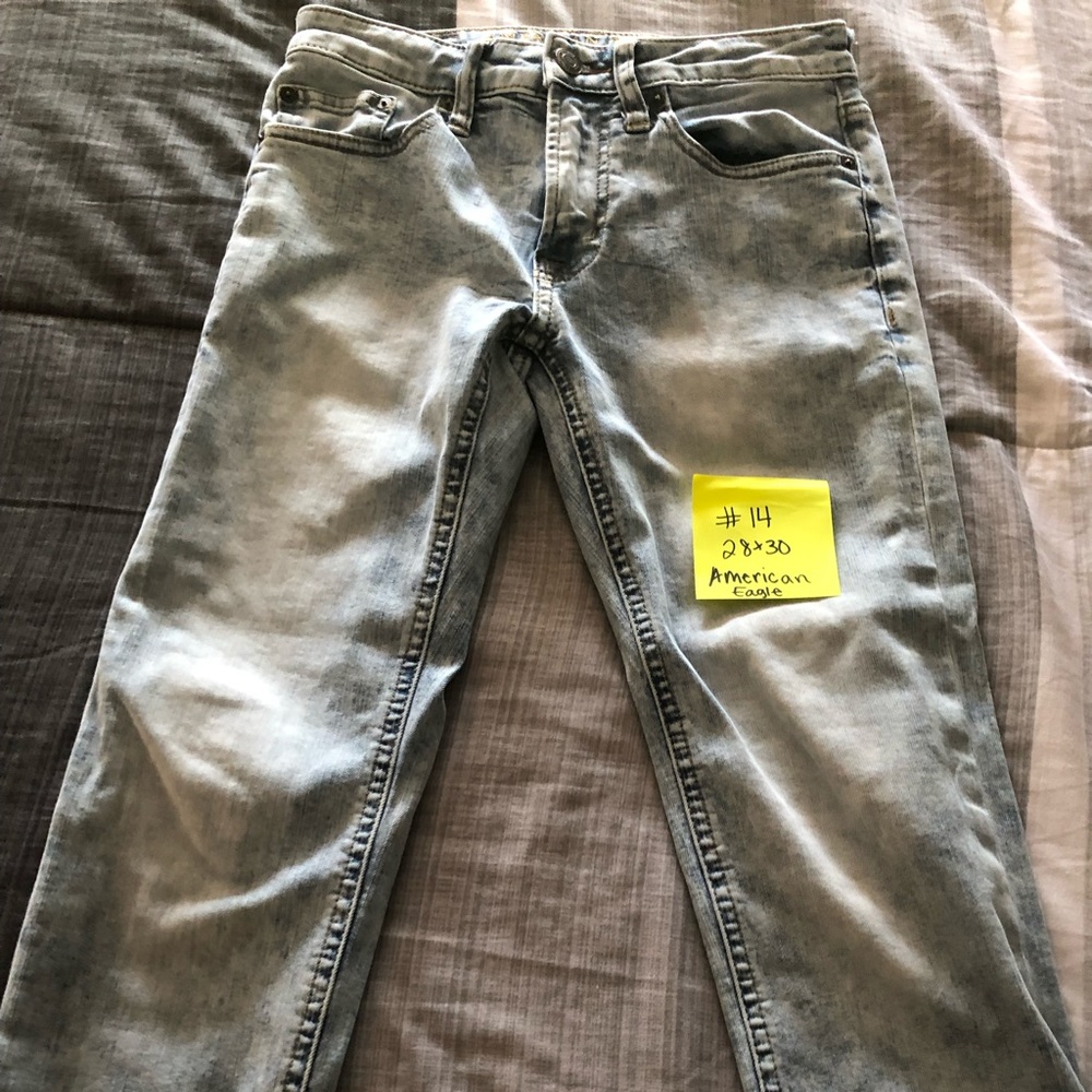 American eagle acid wash jeans